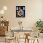 Renaissance with our Leonardo da Vinci "Madonna Litta",displayed on the wall