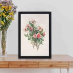 This vintage art print by L. Prang & Co captures the essence of nature,kept on a table