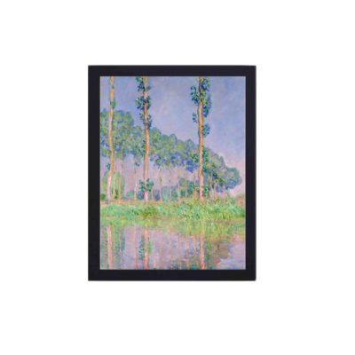 This product is a high-quality copy of a famous painting by Claude Monet,displayed on a wall