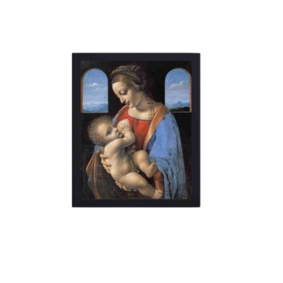 Renaissance with our Leonardo da Vinci "Madonna Litta",mounted on the wall