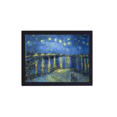 This vintage canvas print captures the magic of the 1888 masterpiece,displayed on the wall