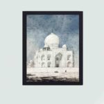 Taj Mahal with this stunning vintage art print by Marius Bauer,mounted on the wall