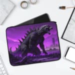 Laptop Sleeve - Godzilla Rising Over The City At Night Art 1