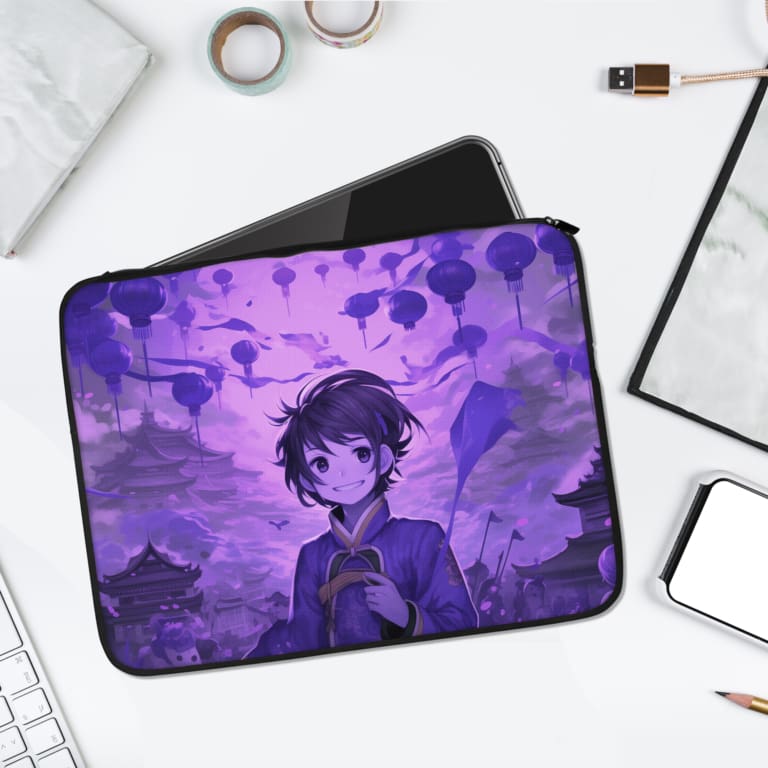 Laptop Sleeve - Anime Characters Concept Art 1