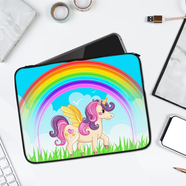 Bring the Beauty of Unicorn to Your Laptop Sleeve 1