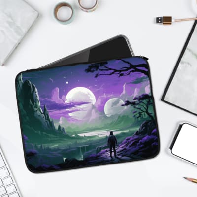 Laptop Sleeve - Men Seeing Mountain View 1