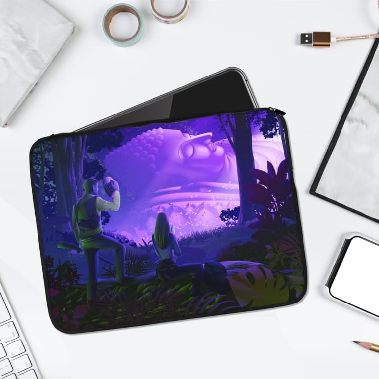 Laptop Sleeve - Blue Theam Concept Art 1