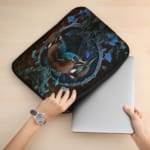 Laptop Sleeve - Artistic Colorful Bird Art 2