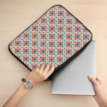 Laptop Sleeves - Vector Texture Pattern With Yellow Background 02