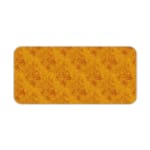 Infidu desk pad with a floral pattern on a yellow background, ideal for adding warmth and style to your workspace. Desk Pad kept on a plain white background