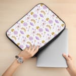 Laptop Sleeve - Boho Pattern With White Background 02