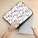 Laptop Sleeve - Boho Pattern With White Background 02