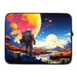 Laptop Sleeve - Space Concept Colorful Illustration Art 3