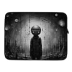 Laptop Sleeve - Space Concept Colorful Illustration Art 3