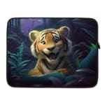 Laptop Sleeve - Artistic Colorful Tiger Art 3