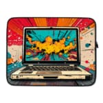 Tech Fusion with Laptop Design Laptop Sleeve 3