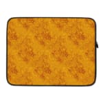 Laptop Sleeves - Vector Texture Pattern With Yellow Background 03