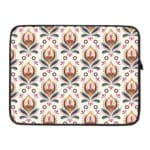 Laptop Sleeves - Vector Texture Pattern With Beige Background 03