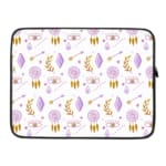 Laptop Sleeve - Boho Pattern With White Background 03