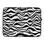 Laptop Sleeve - Vector Wave Illustration Design 3