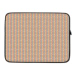 Laptop Sleeve - Geometric Pattern With Beige Background 03