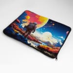 Laptop Sleeve - Space Concept Colorful Illustration Art 4