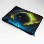 Laptop Sleeve - Space Concept Colorful Illustration Art 4