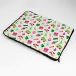 Laptop Sleeve - Kids Pattern Vibrant Learning Zone With Our Cream Background Laptop Sleeves 04