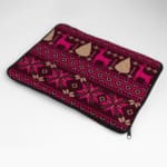 Laptop Sleeves - Knitted Pattern With Purple Background 04