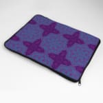 Laptop Sleeves - Vector Texture Pattern With Purple Background 04