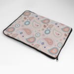 Laptop Sleeve - Boho Pattern With Light Brown Background 04