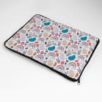 Laptop Sleeve - Boho Pattern With Beige Background 04