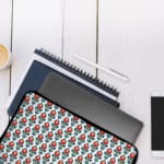 Laptop Sleeve - Geometric Pattern With White Background 05