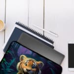 Laptop Sleeve - Artistic Colorful Tiger Art 5