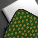 Laptop Sleeves - Vector Texture Pattern With Green Background 05