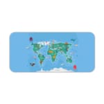 Spark Adventure with Our Children’s Map Desk Mat 1