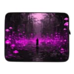 Laptop Sleeve - Purple Color Mushroom Forest Concept Art 3