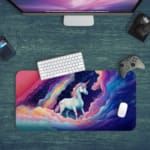 Bring the Beauty of Horses to Your Desk Mat 3